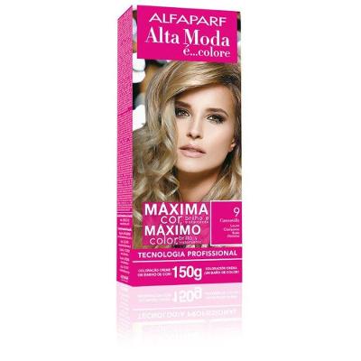 Tintura Alta Moda 9.0 Camomila Louro Claríssimo