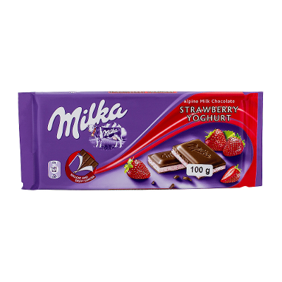 Chocolate Milka Strawberry 100g