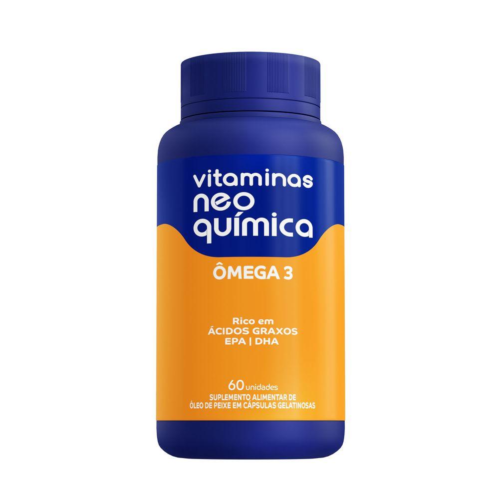Genérico Neo Química Vitaminas Ômega 3 60 Cápsulas - 1