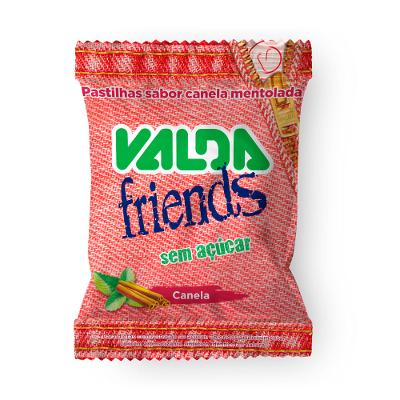 Pastilhas Valda Friends Canela 25g