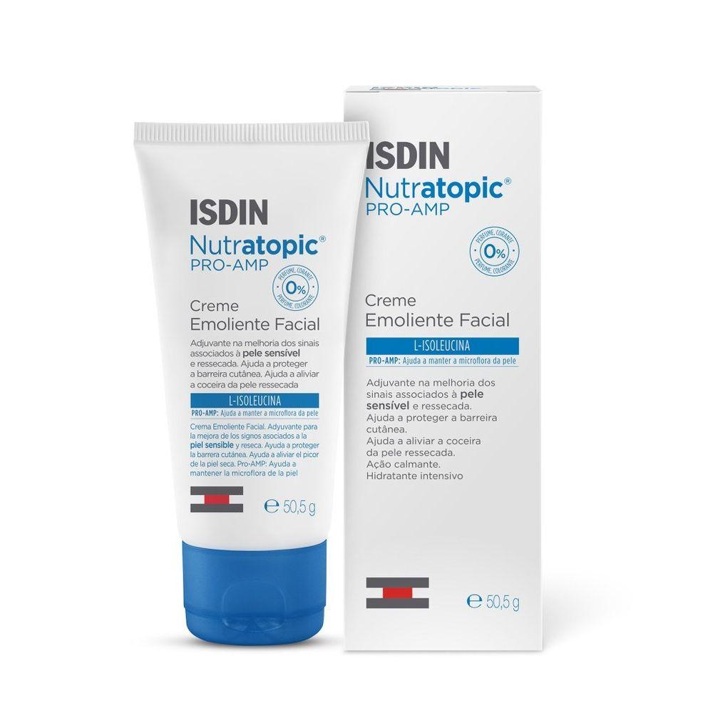 Hidratante Facial para pele atópica ISDIN Nutratopic 50mL - 1