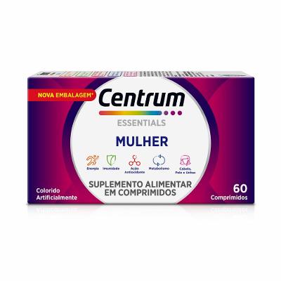 Centrum Essentials Mulher 60 Comprimidos