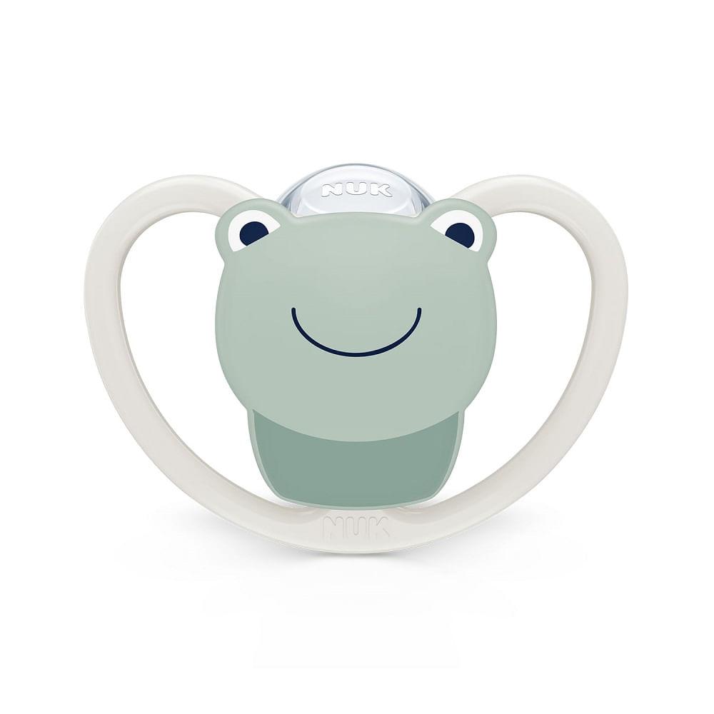 Chupeta Nuk Urso Silicone Neutra S1 0-6 Meses 73491N - 2