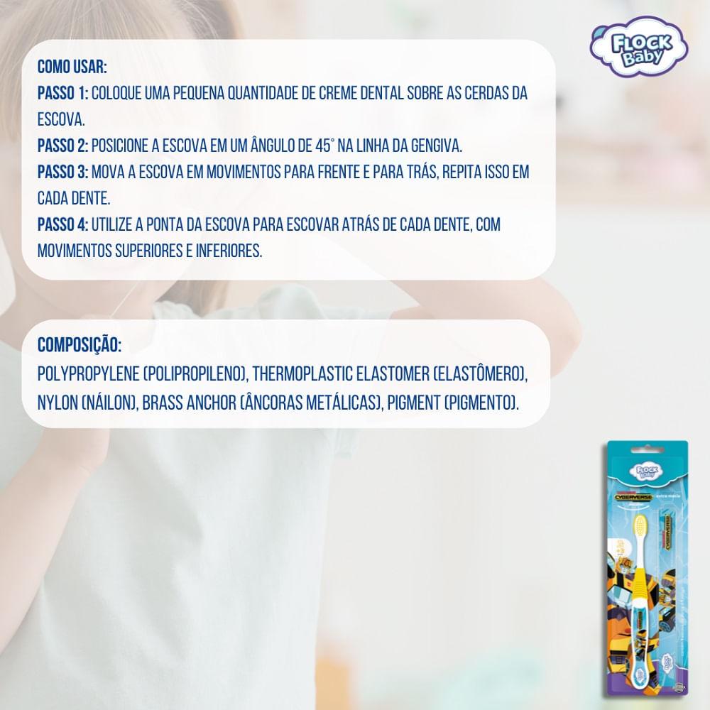 Escola Dental Infantil Nexter Transformers com estojo - 5