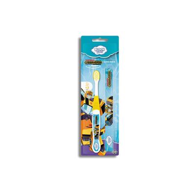 Escova de Dente Infantil Flock Baby Transformers Com Estojo Sortido
