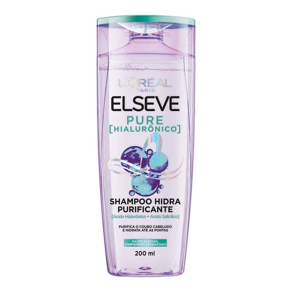 Shampoo Elseve Pure Hialurônico 200ml - 1