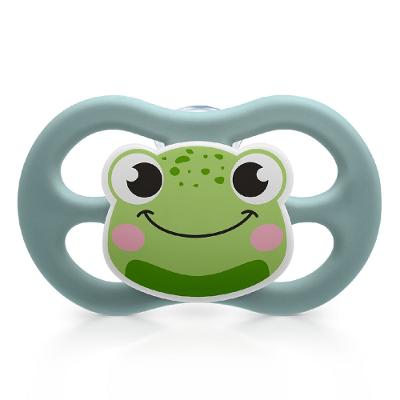 Chupeta Little Friends Simétrica Azul Silicone Menino