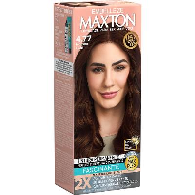 Tintura Maxton 4.77 Marrom Café