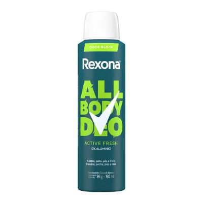Desodorante Corporal Rexona Aerosol All Body Deo Active Fresh 150ml