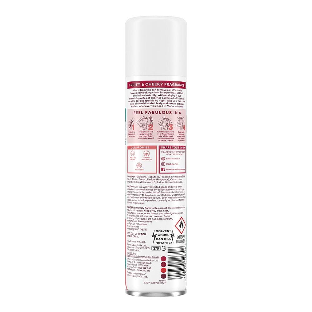 Dry Shampoo Batiste Cherry 200ml - 2