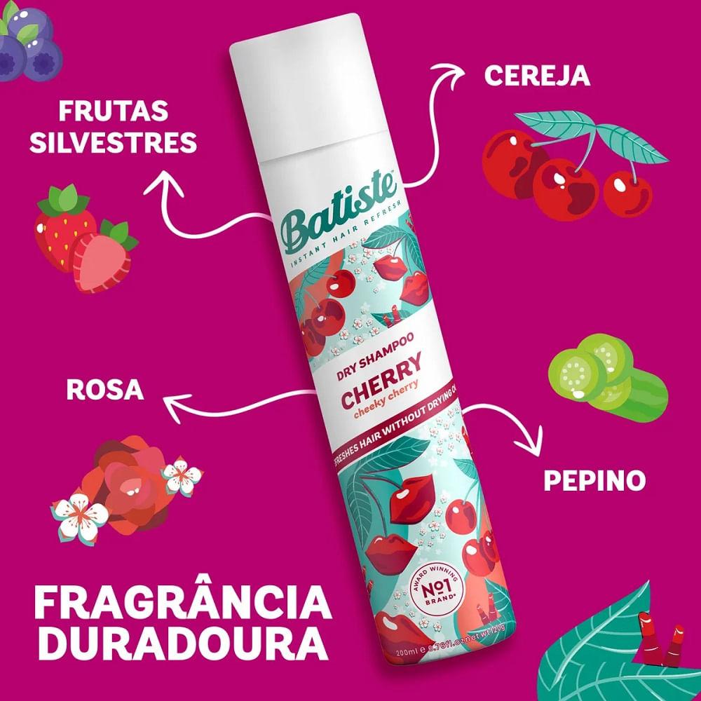 Dry Shampoo Batiste Cherry 200ml - 3