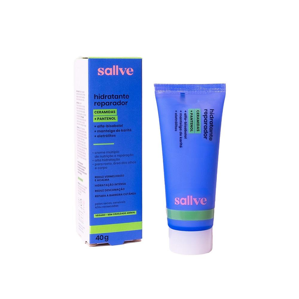 Creme Hidratante Facial Reparador Sallve Com Ceramidas e Pantenol 40g - 2