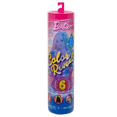Barbie Boneca Color Reveal Animais Com Balões Mattel Sortido