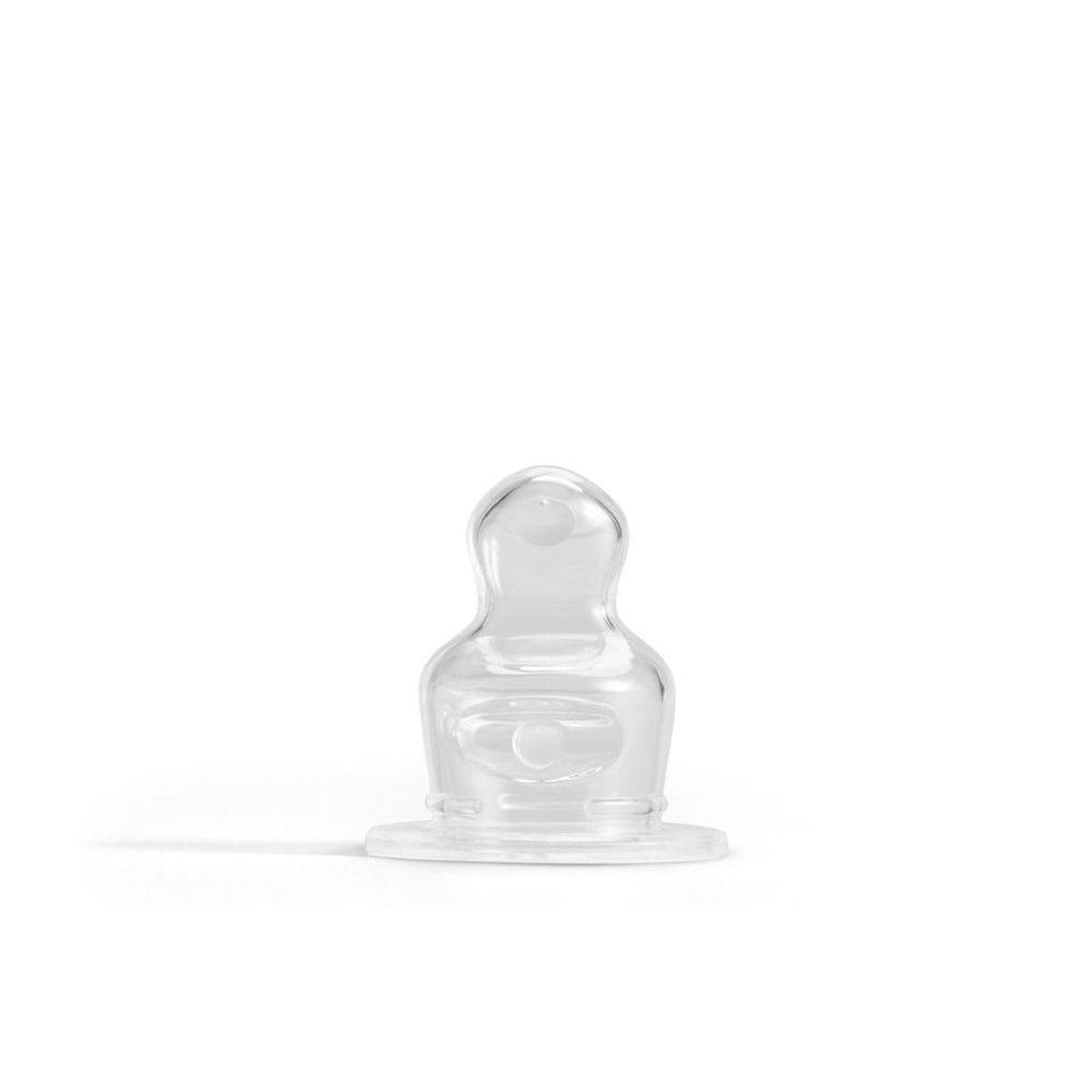 Bico de Mamadeira de Silicone João e Maria Fluxo Rápido Cimed 6+Meses - 3