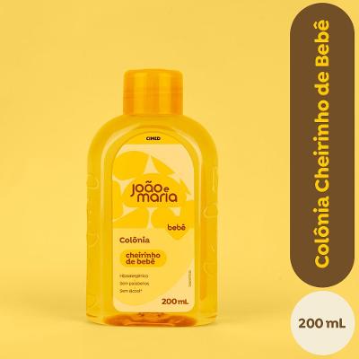 Colônia Infantil João e Maria Cheirinho de Bebê Cimed 200ml