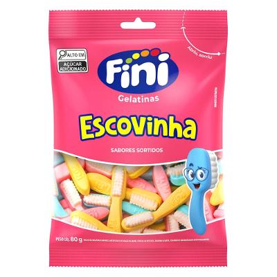 Bala Fini Escovinha 80g