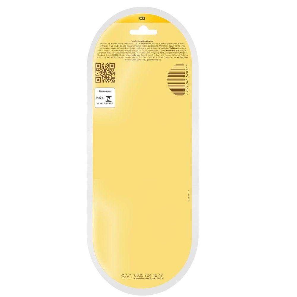 Mamadeira João e Maria Fluxo Médio Cimed 3+Meses 240ml - 2