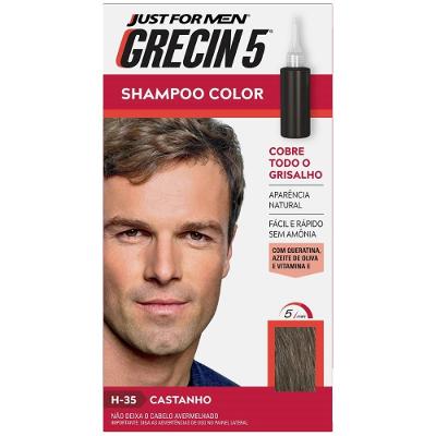Shampoo Color Grecin 5 H-35 Castanho