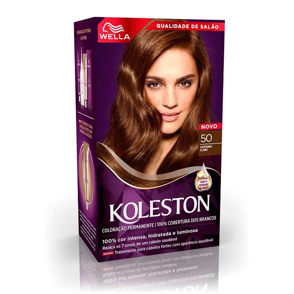 Tintura Koleston 50 Castanho Claro - 2