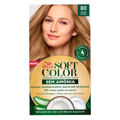 Tintura Creme Soft Color 80 Louro Claro