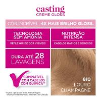 Tintura Casting Gloss 810 Louro Pérola.