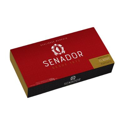 Estojo Senador Sabonetes Classic 130g 3 Unidades