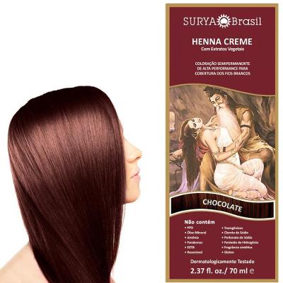 Tintura Capilar Surya Henna Creme Chocolate