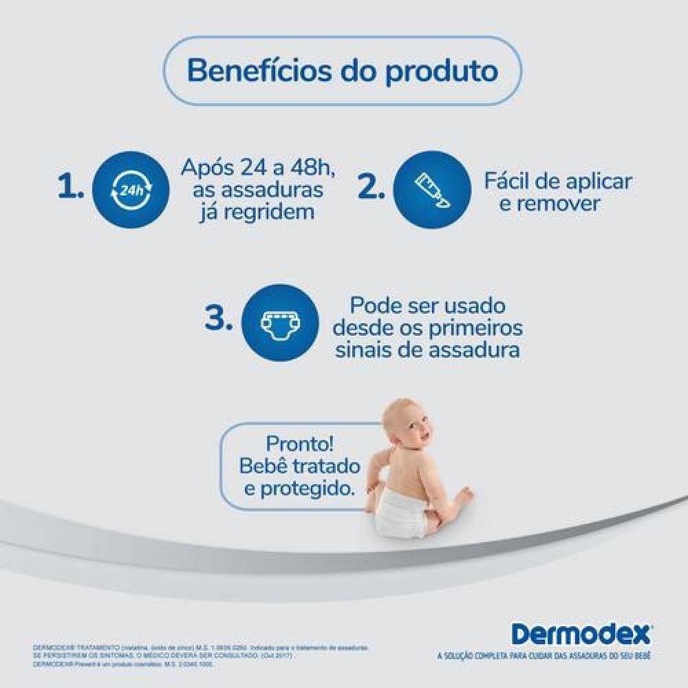 Pomada para Tratamento de Assaduras Dermodex 60g - 5