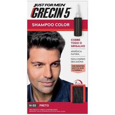 Shampoo Color Grecin 5 H-55 Preto