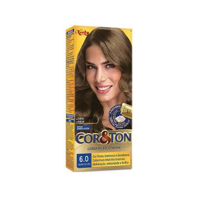 Tintura Creme Cor&Ton 6.0 Louro Escuro