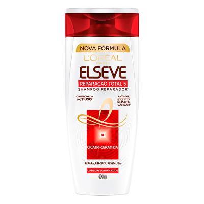 Shampoo Elseve Reparação Total 5 Reparador 400ml