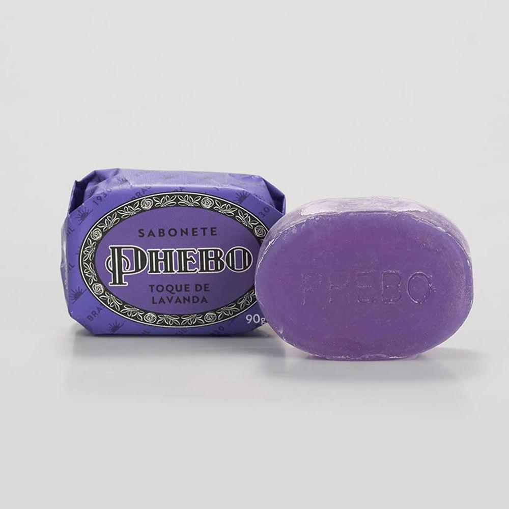 Sabonete Em Barra Phebo Toque de Lavanda 90g - 2