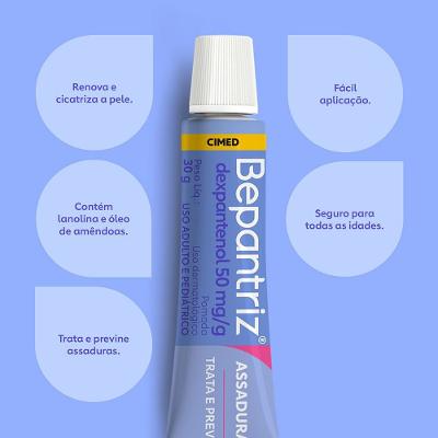 Bepantriz Pomada para Assaduras Dexpantenol 30g