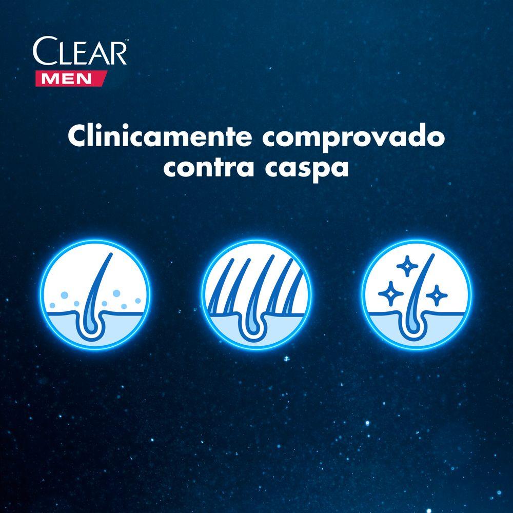 Shampoo Anticaspa Clear Men Ice Cool Mentol 400ml - 7