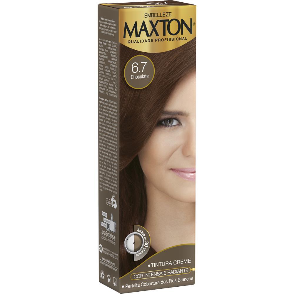 Tintura Maxton Kit Prático 6.7 Chocolate. - 2