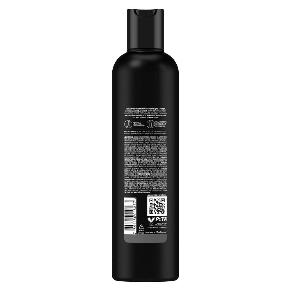 Shampoo TRESemmé Reconstrução e Força cabelos mais fortes e resistentes 400ml - 4