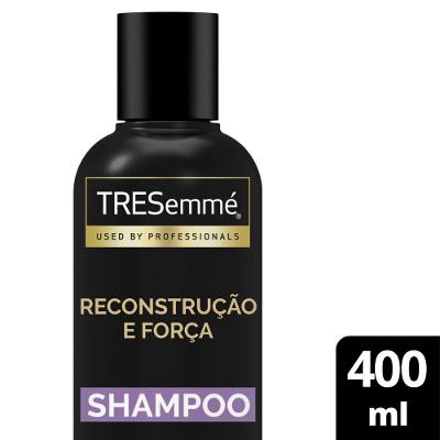 Shampoo TRESemmé Reconstrução e Força cabelos mais fortes e resistentes 400ml