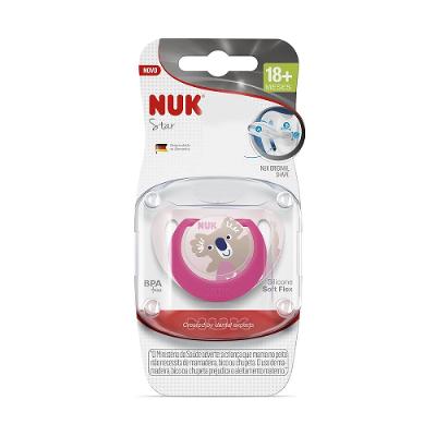 Chupeta Nuk Star Rosa +18 Meses