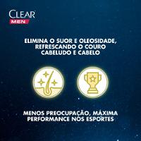 Shampoo Anticaspa Clear Men Sports Cristiano Ronaldo Limpeza Profunda 400 ml - 7