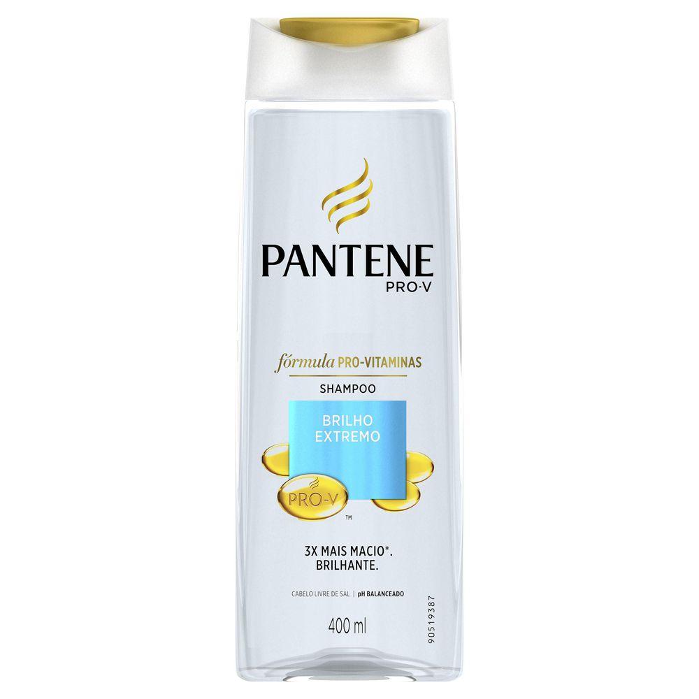 Shampoo Pantene Brilho Extremo 400ml - 1