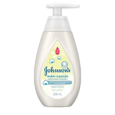 Sabonete Líquido Johnsons Baby Recém Nascido 200ml