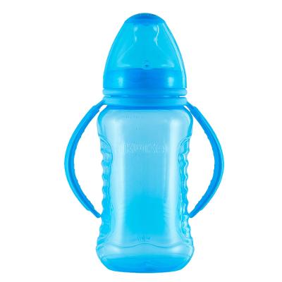 Mamadeira Aquarela Big Orto Kuka Nº2 Com Alça Azul 330ml