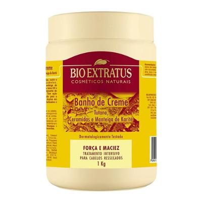 Creme Tratamento Capilar Bio Extratus Tutano Ceramidas Manteiga Karité 1Kg