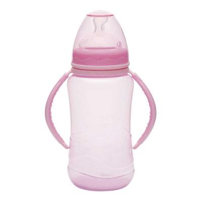 Mamadeira Kuka Aquarela Rosa Big Orto 330ml