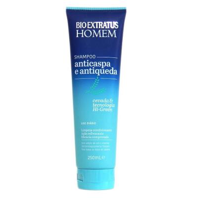 Shampoo Anticaspa Bio Extratus Men Antiqueda 250ml
