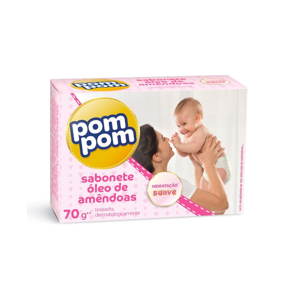 Sabonete Pom Pom Infantil Óleo Amêndoas 70g - 1