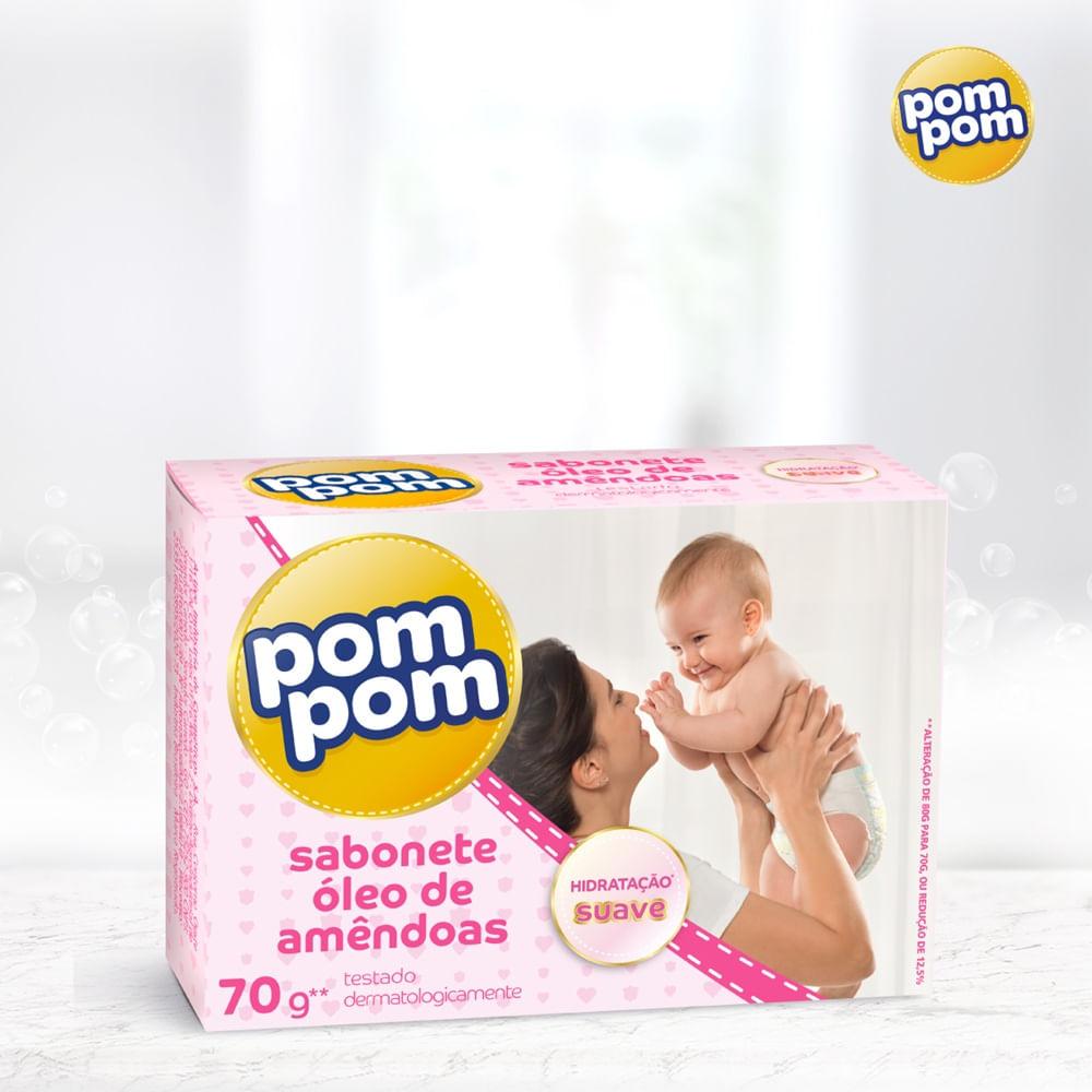 Sabonete Pom Pom Infantil Óleo Amêndoas 70g - 2