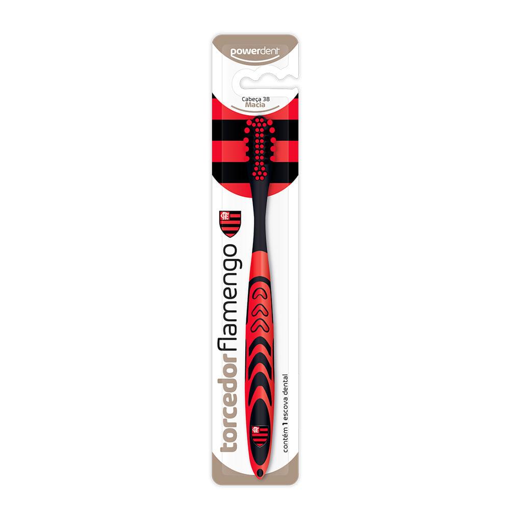 Escova Dental Powerdent Flamengo - 1