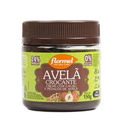 Creme Avelã Flormel Zero Crocante 150g