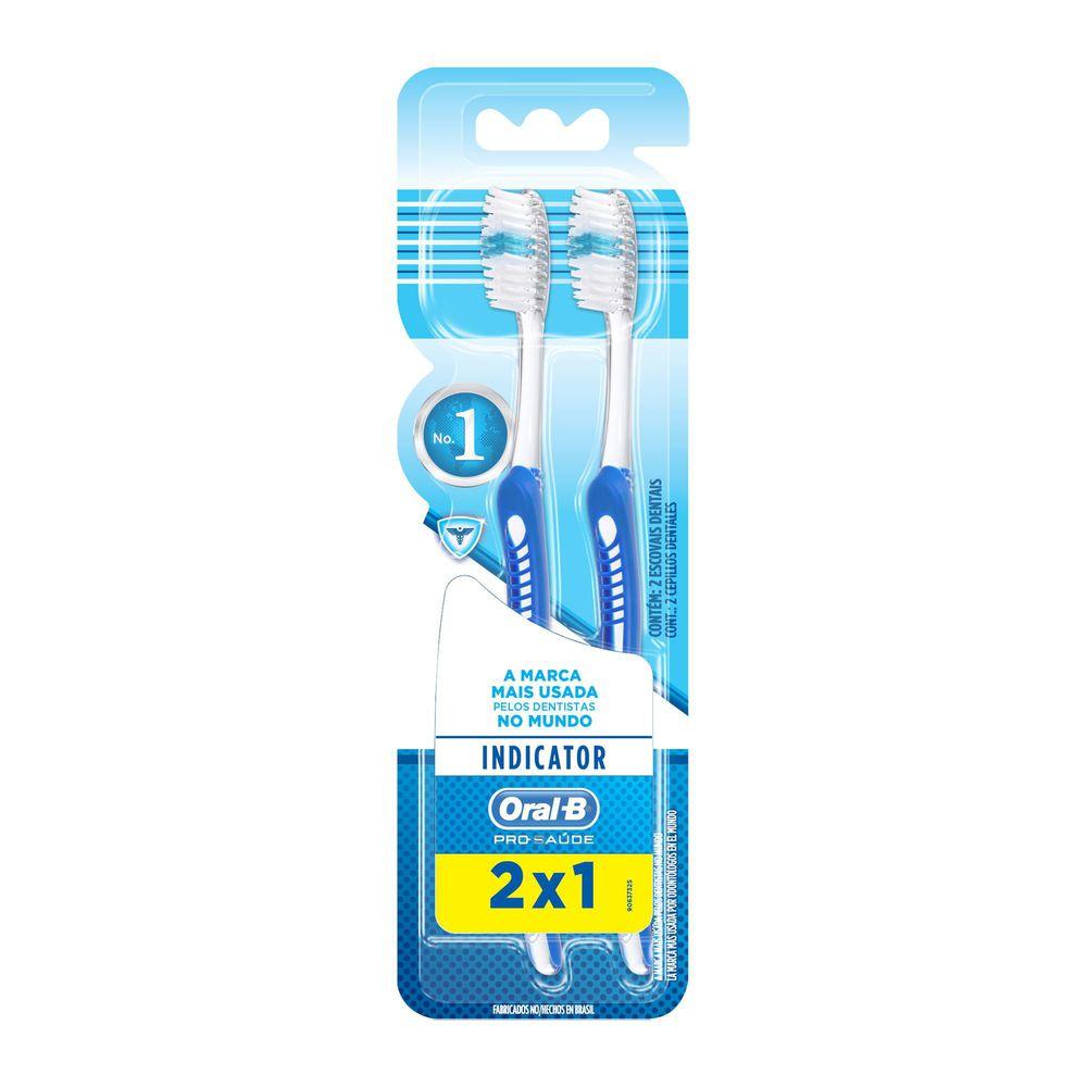 Escova Dental Oral-B Indicator Plus Macia nº40 2 unidades - 1